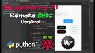 Raspberry pi Remote GPIO control with Graphical Interface using Python