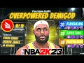 BEST 6 9 ISO BUILD IN NBA 2K23 CURRENT GEN BEST CURRENT GEN BUILD NBA2K23 FACE UP FOUR