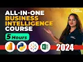 Business Intelligence Tutorial for 2024 with Power BI Tableau Python and Excel Dashboard
