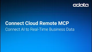 Connect Cloud Remote MCP Connect AI to Real-Time Business Data