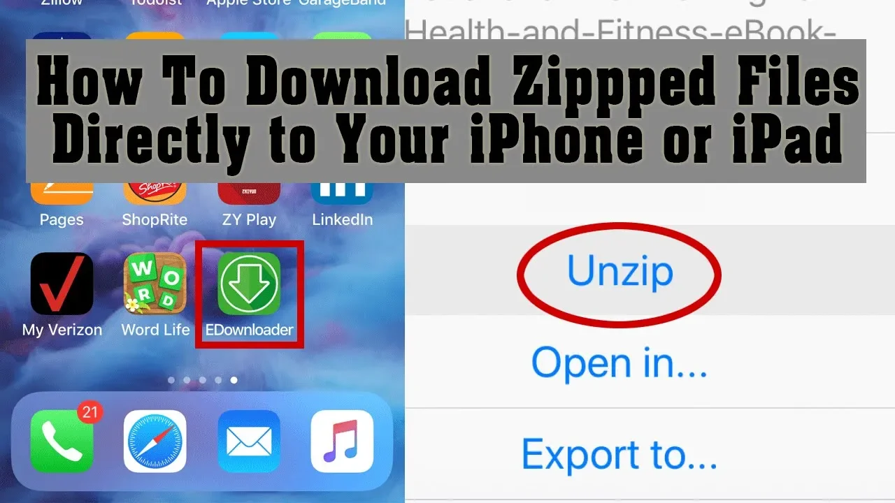 Video showing two ways to transfer files between a PC and iOS device including how to use iTunes Fil. 