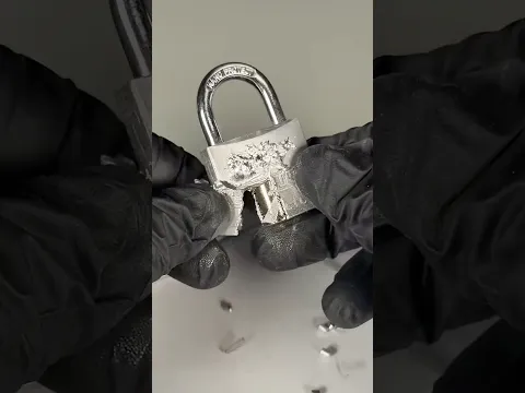 ¿Cómo abrir un candado con el poder de la química?