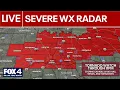 LIVE Severe weather radar for North Texas