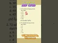 SOAL TIU NUMERIK MENGHITUNG PERSENTASE SKD CPNS PPPK DAN SOAL TES KEDINASAN
