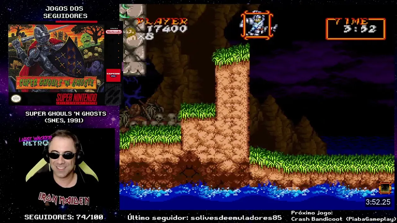 Super Ghouls 'N Ghosts (SNES) - Fazendo Final (Jogos dos Seguidores)