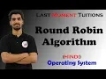 Round Robin Algorithm in Hindi with Solved Example Operating System Lectures in Hindi