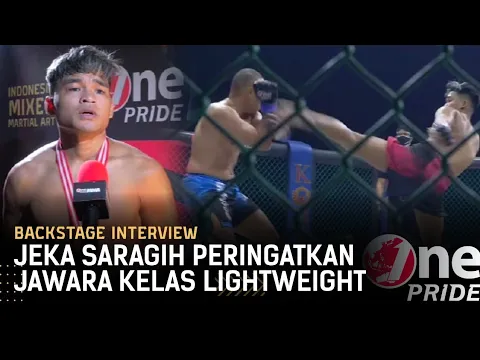 Target? Jeka Saragih: Yang Sudah Saya Miliki, Saya Akan Ambil Lagi I Backstage Interview MMA FN40
