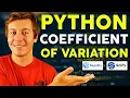 What is Coefficient of Variation Python Example with Numpy Scipy