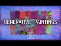 GENERATIVE PAINTINGS - Abstract Art with code and image synthesis