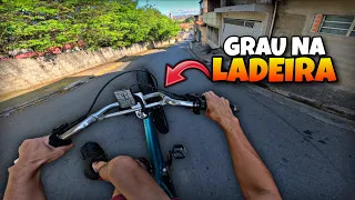 DESCENDO TODAS ÁS LADEIRAS DE BIKE MONTADINHA ARO 24