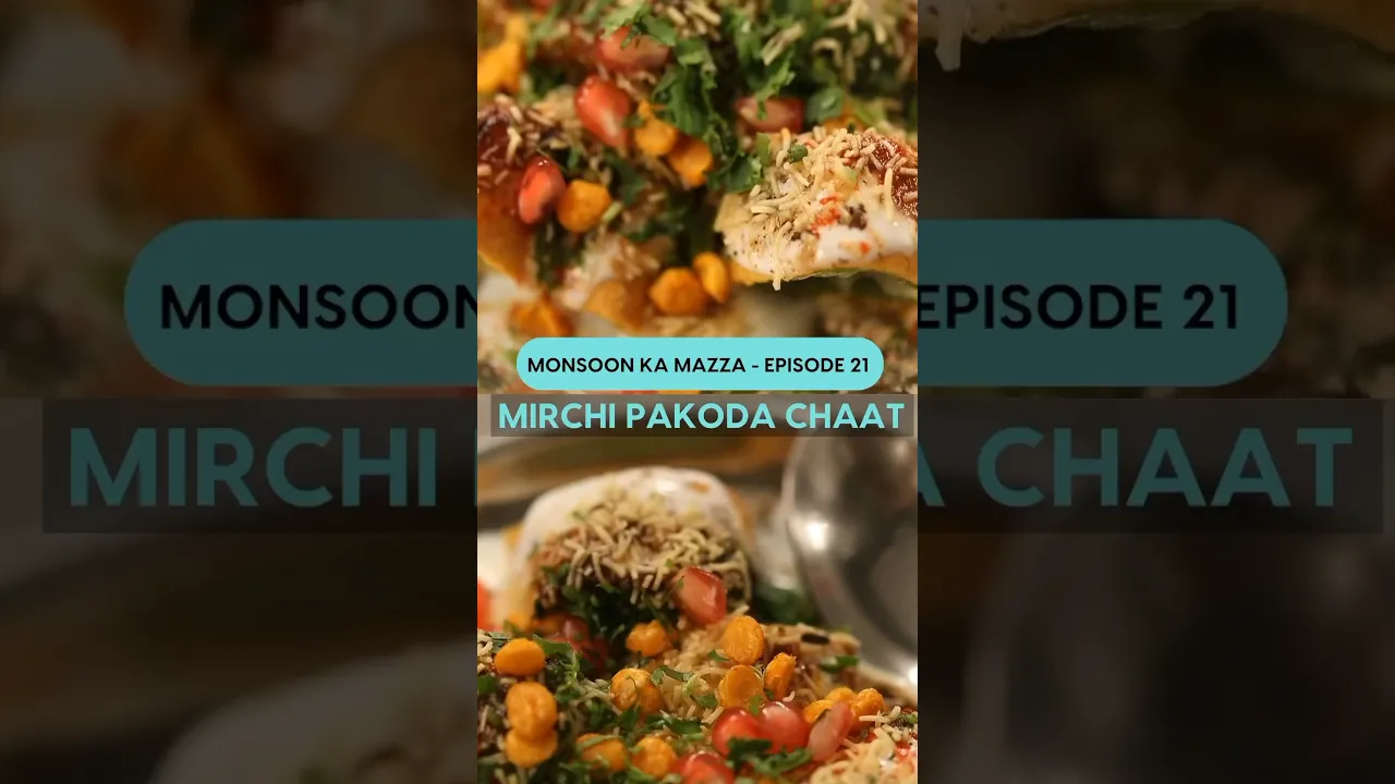 A fun take on the classic Mirchi Pakoda.. #monsoonrecipes #shorts #youtubeshorts