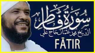 تلاوة خاشعة سورة فاطر كاملة تلاوة الشيخ محمد عثمان حاج علي 