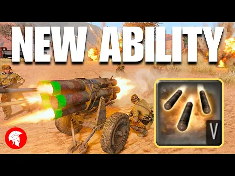 Is the New Nebelwerfer Ability Good? - 4vs4 - Wehrmacht - Company of Heroes 3