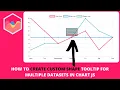 How to Create Custom Shape Tooltip For Multiple Datasets in Chart JS