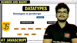 JavaScript datatypes in javascript Number and Bigint Deepak Sir Technicalstudioengg