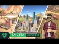Poly Pro Universe - Low poly City World Game 3D Assets