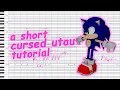 a short cursed utau tutorial
