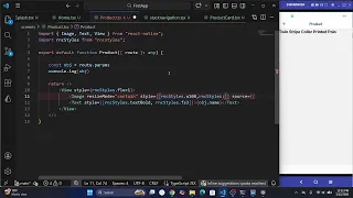 React Native Live Class Stack Navigation Passing Data Between Screens React Native App