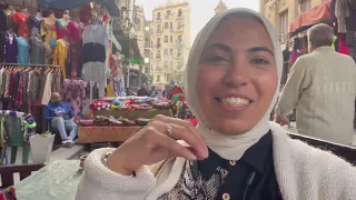جولة سريعه مع حبايب امونة فى شوارع القاهرة اول مرة اروح الغورية يوميات امونة 