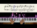 【Piano Cover】Jay Chou 周杰倫 - 七里香｜高還原純鋼琴版｜高音質/附譜/歌詞