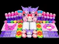 Pelangi vs Pastel Slime ❣️ Sanrio Kuromi Mengkilap Menyenangkan \u0026 Slime My Melody 💜💗 Relaxing ASMR