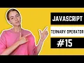 What are Ternary Operators in JavaScript JavaScript Course in