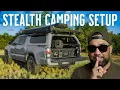 How I Built My Budget Stealth Camping Tacoma