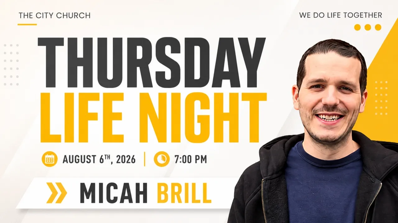 Micah Brill // August 6, 2026 // 7:00 PM