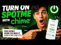 How to turn on SpotMe with Chime