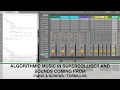 Algorithmic music-SC Ableton