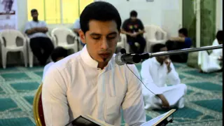 المقرئ علي بن الشيخ عبدالحسن في إحياء آخر جمعة من شعبان 1436هـ