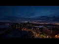 Sunset Time Lapse From the Yates Street Parkade