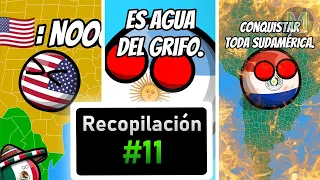 RECOPILACIÓN (#11) de VIDEOS 📽️ de COUNTRYBALLS 😏🎱🇺🇳 - (Manussi340 🤑👍) #viral #countryballs #humor