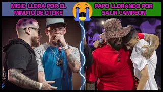 sabes que te vas a emocionar cuando batallas de rap