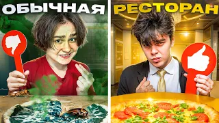 УГАДАЙ ЕДУ ИЗ РЕСТОРАНА ЧЕЛЛЕНДЖ! Danya pod