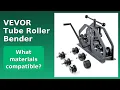 REVIEW 2026 VEVOR Tube Roller Bender Features