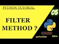what is filter in python pythonvibes -