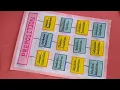 Preposition Project Work Step by Step Chart Making Tutorial