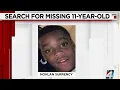 Jacksonville police continue to search for missing 11-year-old boy