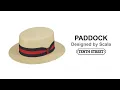 Scala Panama Boater Hand Woven - PADDOCK