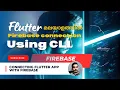 Connect Latest Firebase with Flutter Firebase CLI Flutter Malayalam