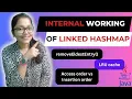 How does LinkedHashMap work internally VS Hashmap internals LRU cache Is it synchronized
