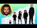How Tall Is Jason Momoa - Height Comparison