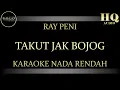 RAY PENI TAKUT JAK BOJOG - KARAOKE NADA RENDAH