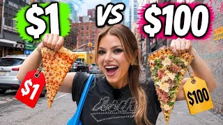 $1 VS $100 PIZZA IN NEW YORK CITY