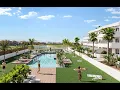 Frontline golf apartments and penthouses 650m from the beach in La Serena Golf Resort