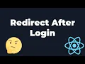 Redirect After Login with React Router v6