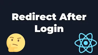 Download Redirect After Login with React Router v6 MP3