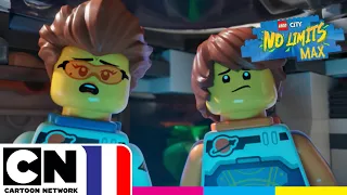 Shérifs lunaires très spéciaux 💥| NOUVEAU LEGO® City Sans Limite MAX |@cartoonnetworkFR