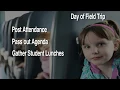 Staff Field Trip Timeline a KCSD Training